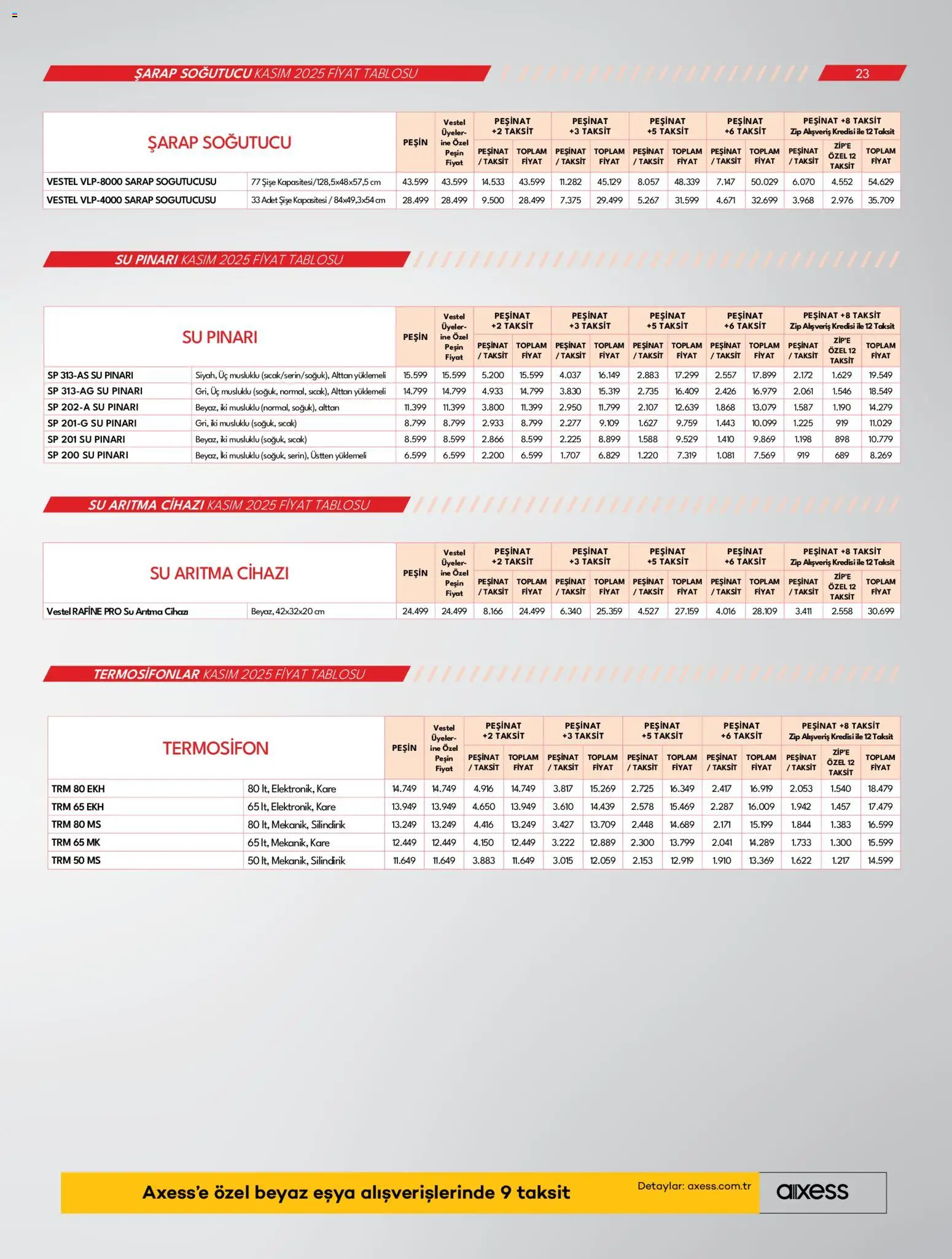 Vestel aktüel ürünler kataloğu yayımlandı! Bu hafta 04 Kasım 2025 - 01 Aralık 2025 günü Vestel indirimli ürünleri