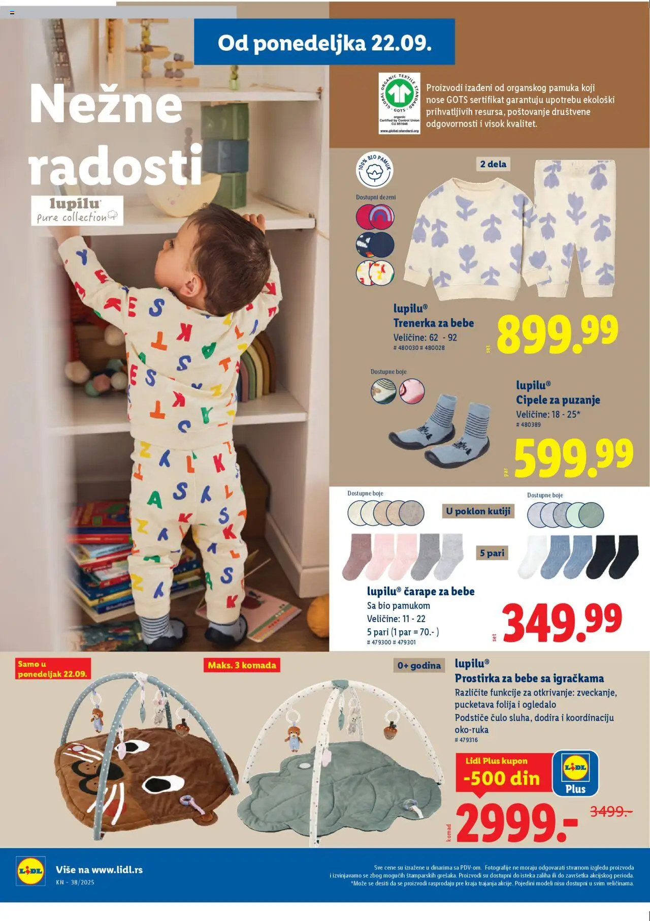 Lidl katalog - važi od 18.09.2025 | Strana: 30 | Proizvode: Cipele, Ogledalo, Čarape