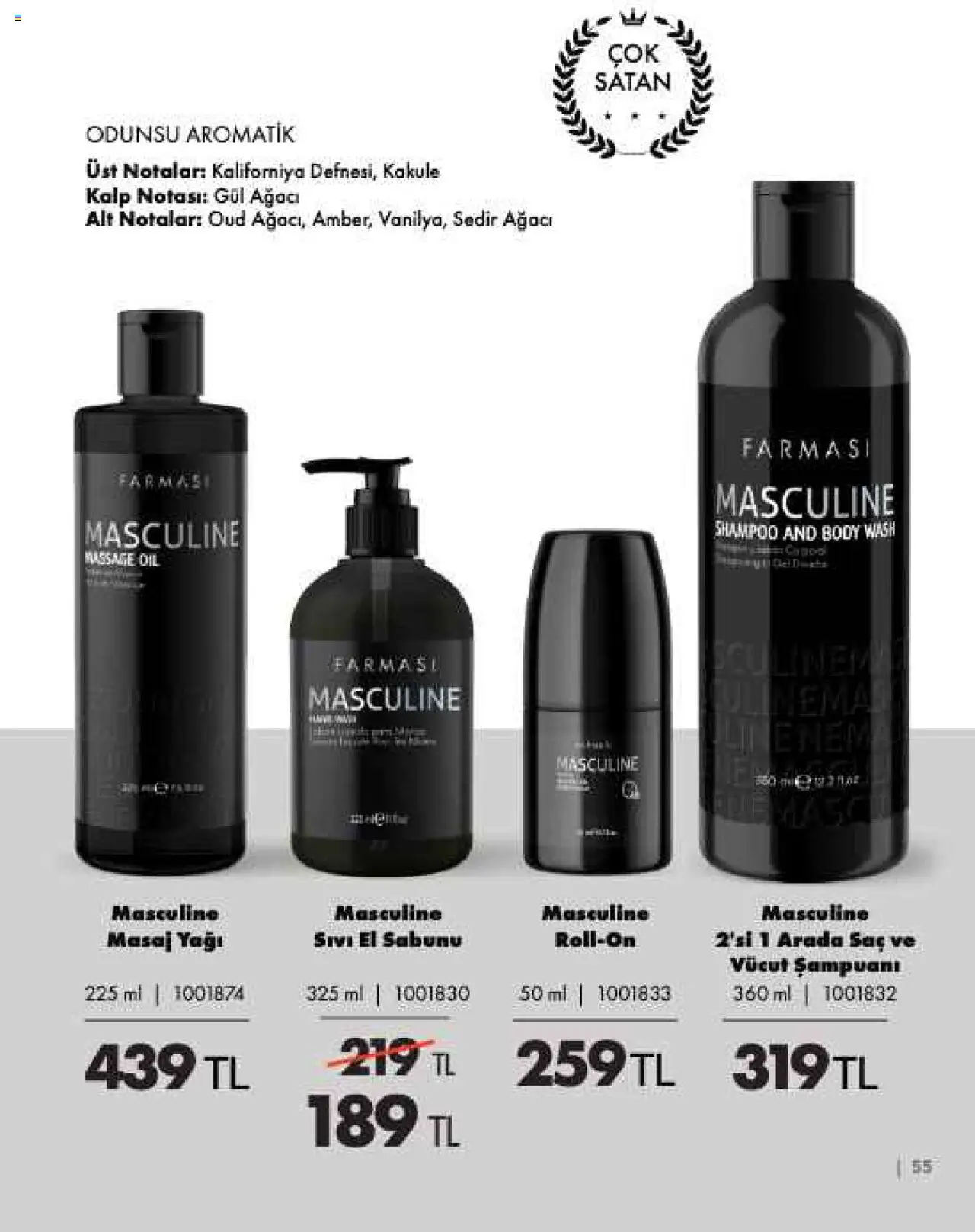 Farmasi Katalog - 01.08.2025 tarihinden itibaren geçerlidir | Sayfa: 55 | Ürünler: Gül
