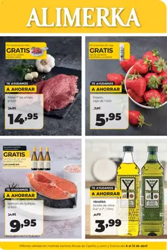 Vista previa Alimerka folleto Castilla y León válido desde el 06.04.2026