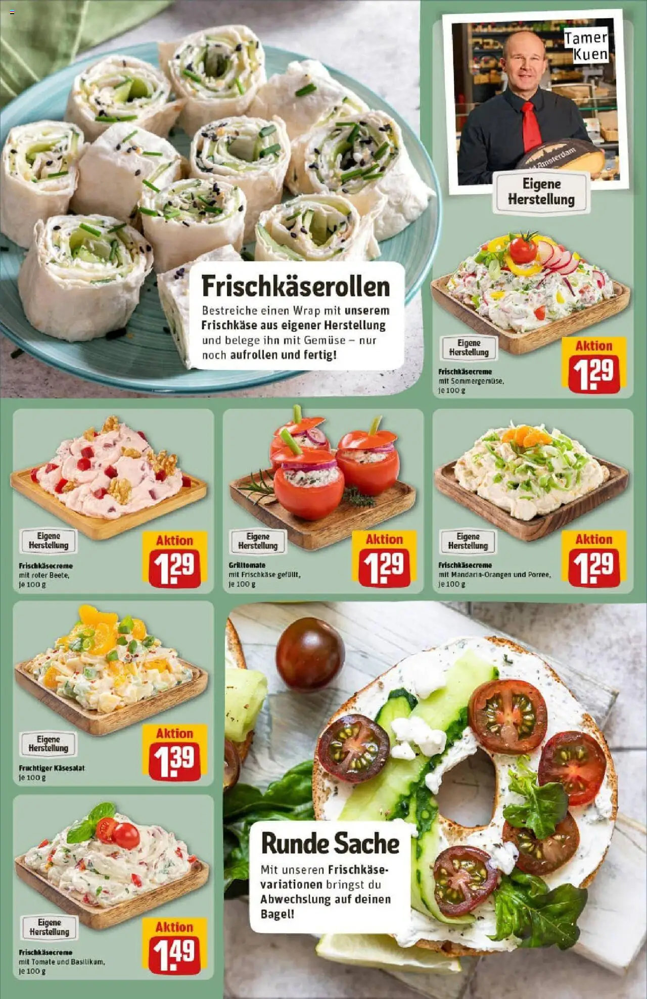 Rewe prospekt Rodgau/Dudenhofen	 - gültig ab dem 06.07.2025 | Seite: 12 | Produkte: Gemüse, Frischkase