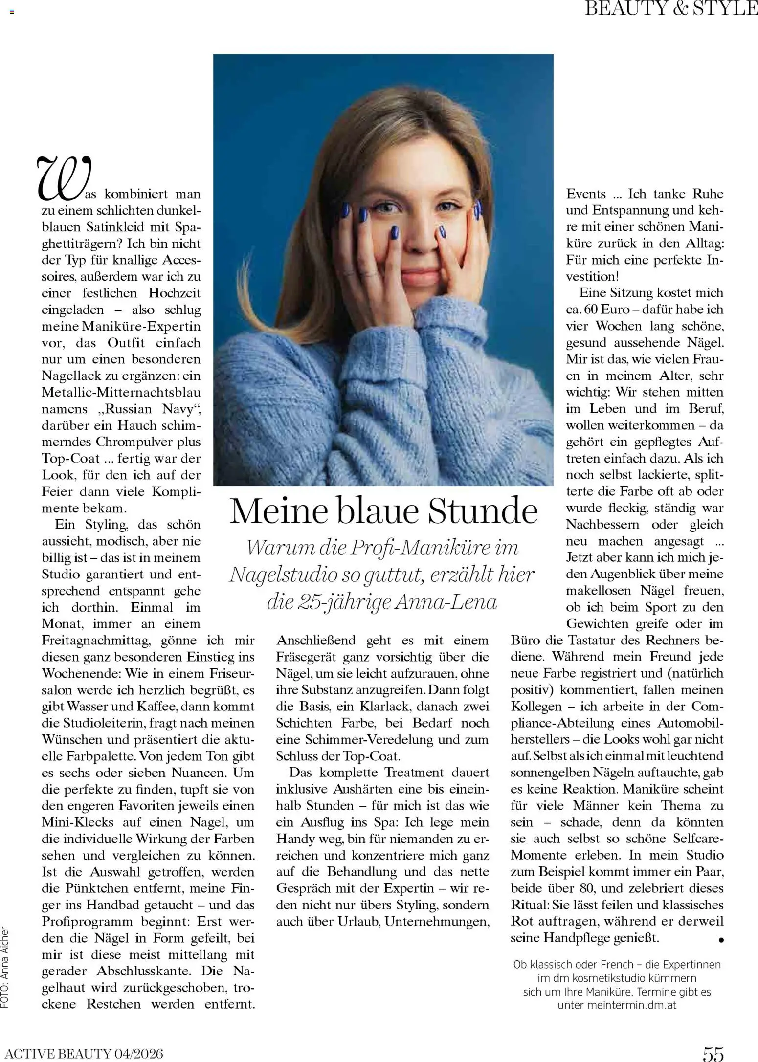 dm drogerie markt Active Beauty Magazin 04/2026 gültig ab 01.04.2026 | Seite: 55