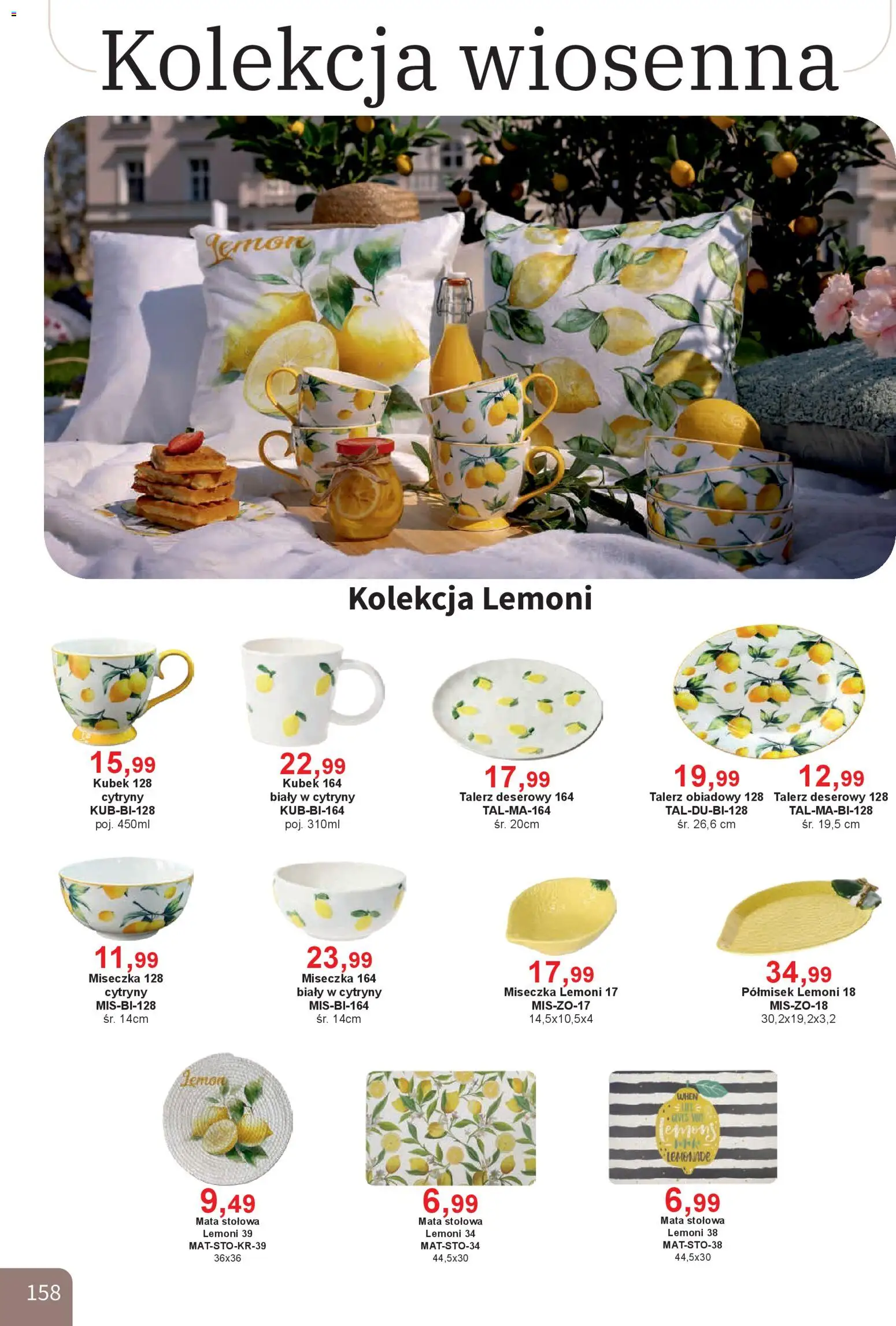 Bodzio Katalog od 01.04.2026 | Strona: 158 | Produkty: Cytryny