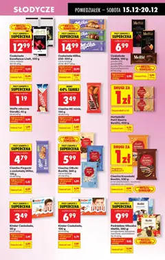 Pogląd oferty "Ciastka Hit minis, 130 g, Ciastka" - ważna od 15.12.2025 | Strona: 51