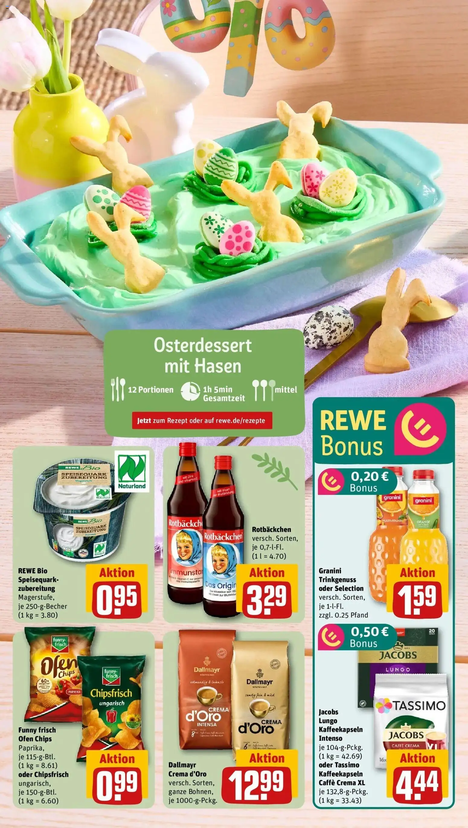 Rewe Prospekt Berlin / Prenzlauer Berg	 – gültig ab 30.03.2026 | Seite: 8 | Produkte: Funny frisch, Dallmayr, Granini, Speisequark