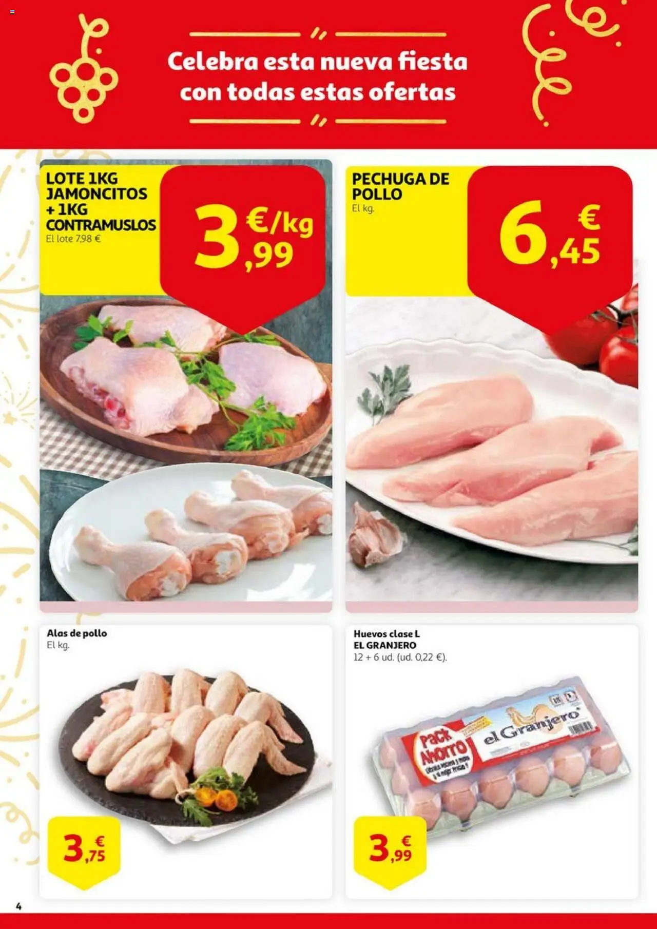 Alcampo - SM Arroyomolinos  │ válido desde el 17.06.2025 | Página: 4 | Productos: Huevos