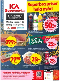 ICA Supermarket - Landskrona - Förhandsvisning av reklamblad från butik ICA Supermarket aktuell från 30.12.2025