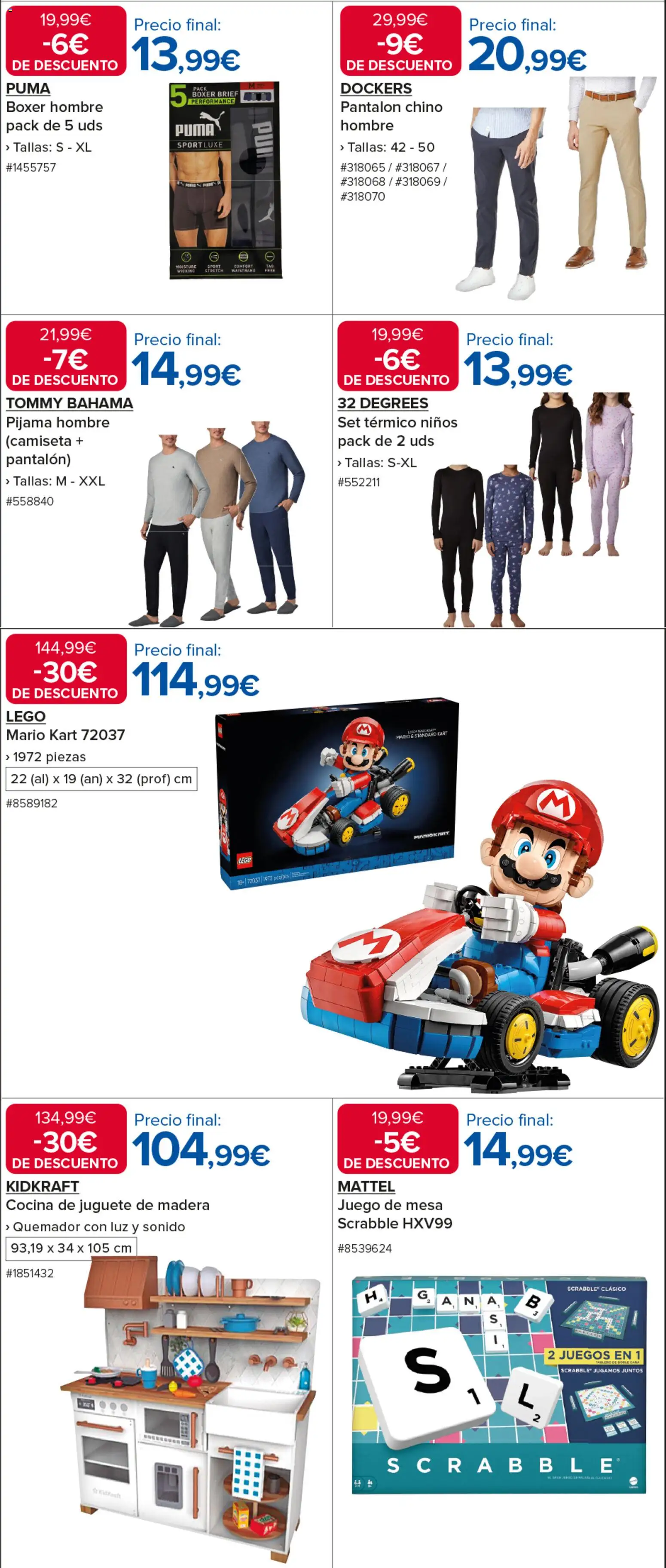 Costco Black Friday │ válido desde el 28.11.2025 | Página: 6 | Productos: Pijama, Quemador, Cocina, Mesa