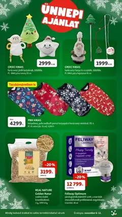 Fressnapf Akciós újság - amely érvényes a következő dátumtól: 06.11.2025 | Oldal: 12