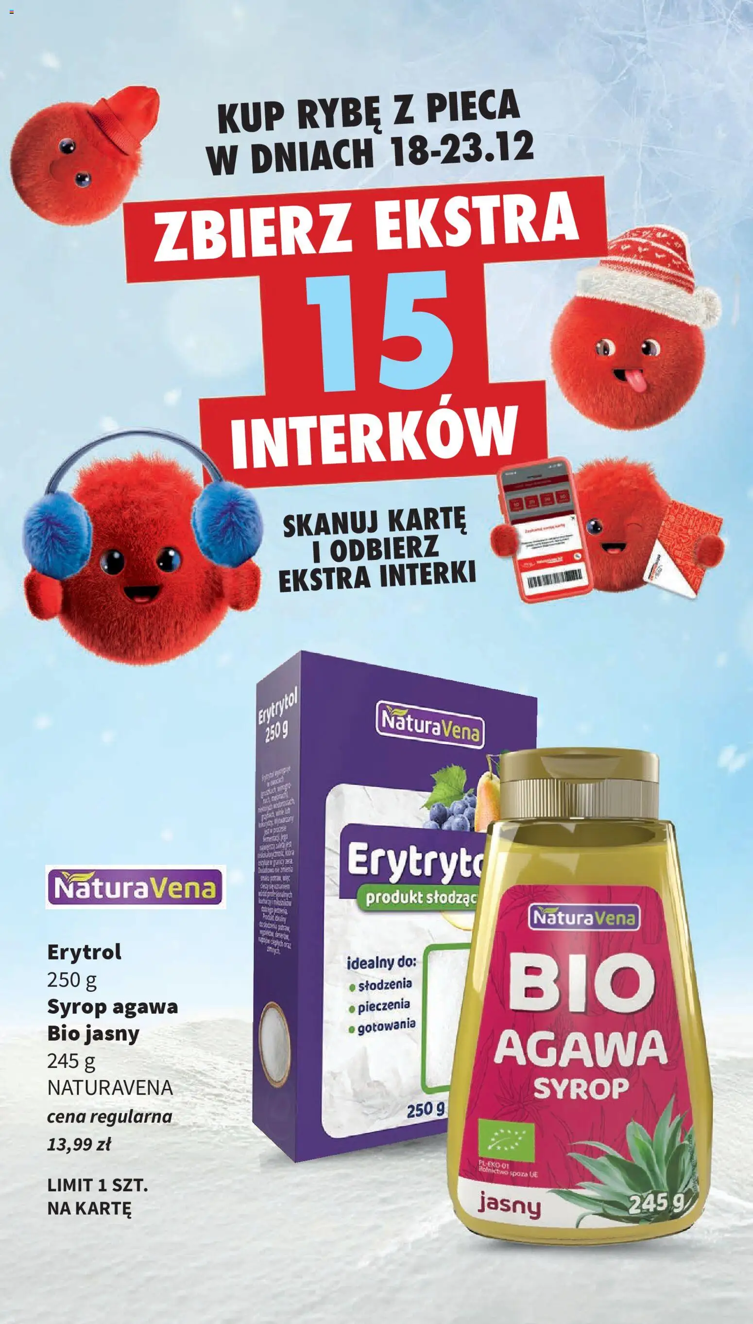Intermarche Gazetka od 18.12.2025 | Strona: 59 | Produkty: Syrop, Erytrytol, Erytrol