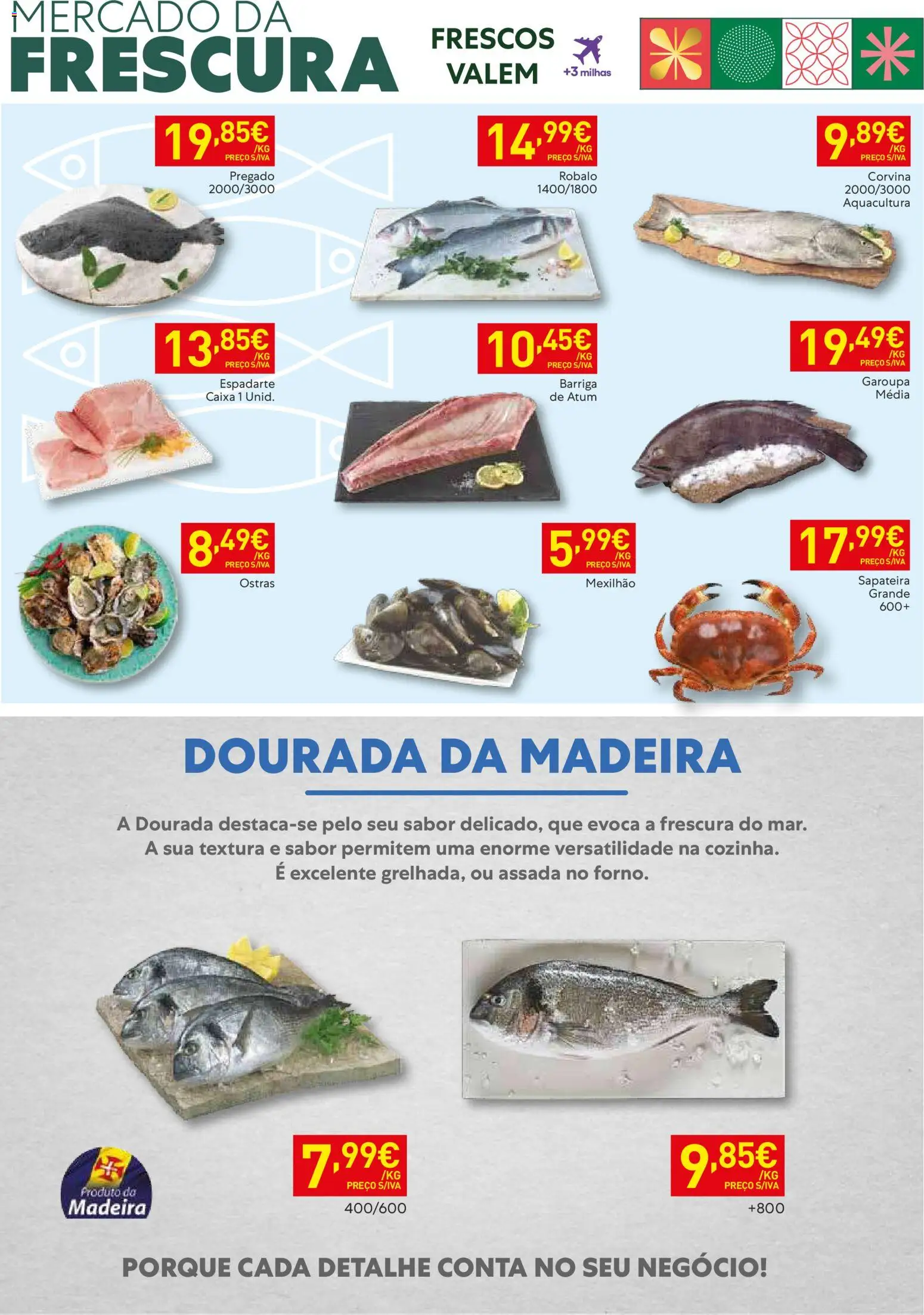 Recheio -  Madeira │ válido de 18.11.2025 | Página: 2 | Produtos: Atum, Ostras, Caixa, Sapateira
