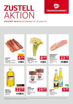 Transgourmet Zustellaktion ab 22.12.2025 gültig