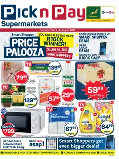 Preview of Pick n Pay specials valid from 04.08.2025