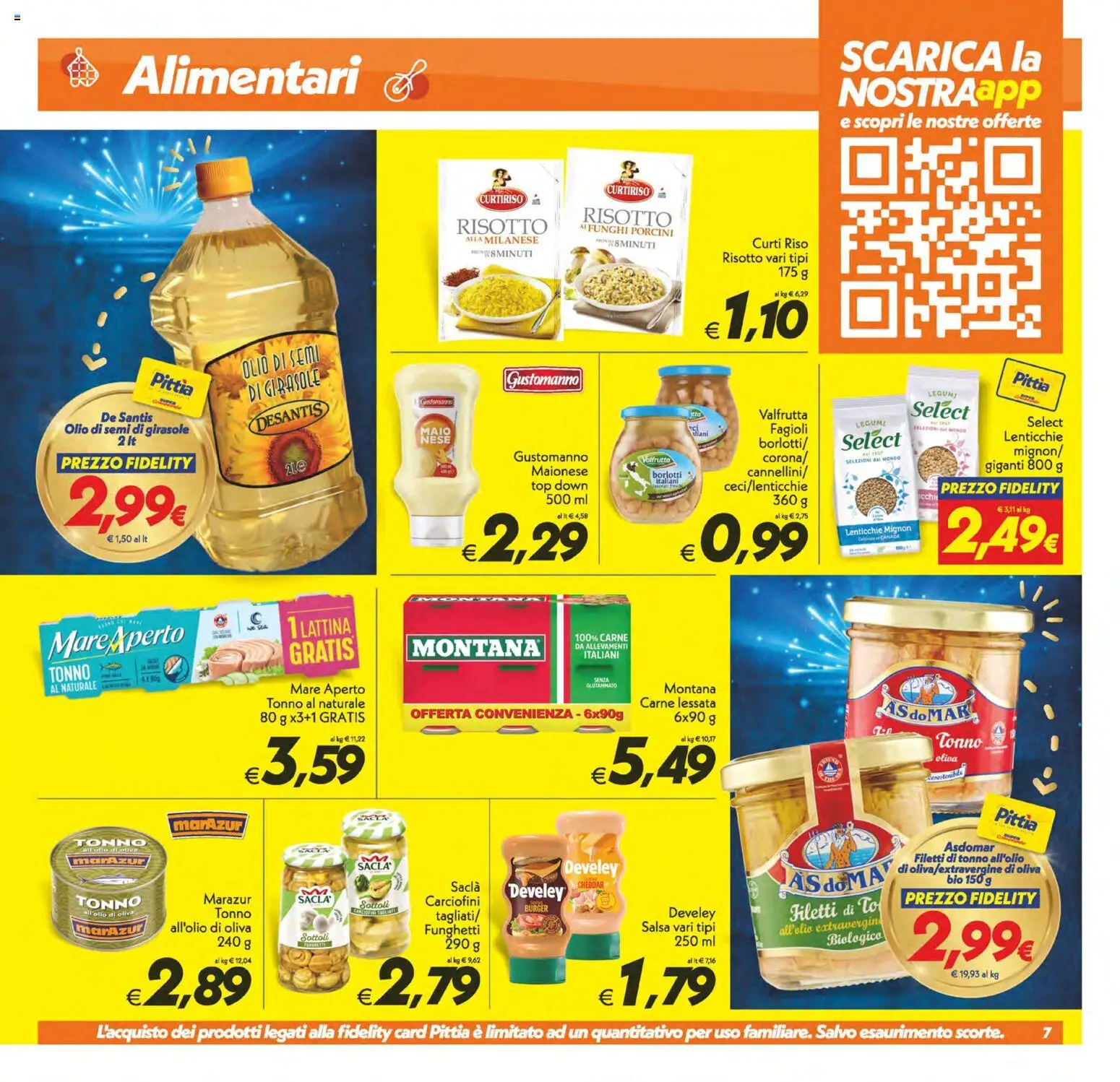 Volantino SuperConveniente del 24.10.2025 | Pagina: 7 | Prodotti: Riso, Maionese, Tonno, Tonno al naturale