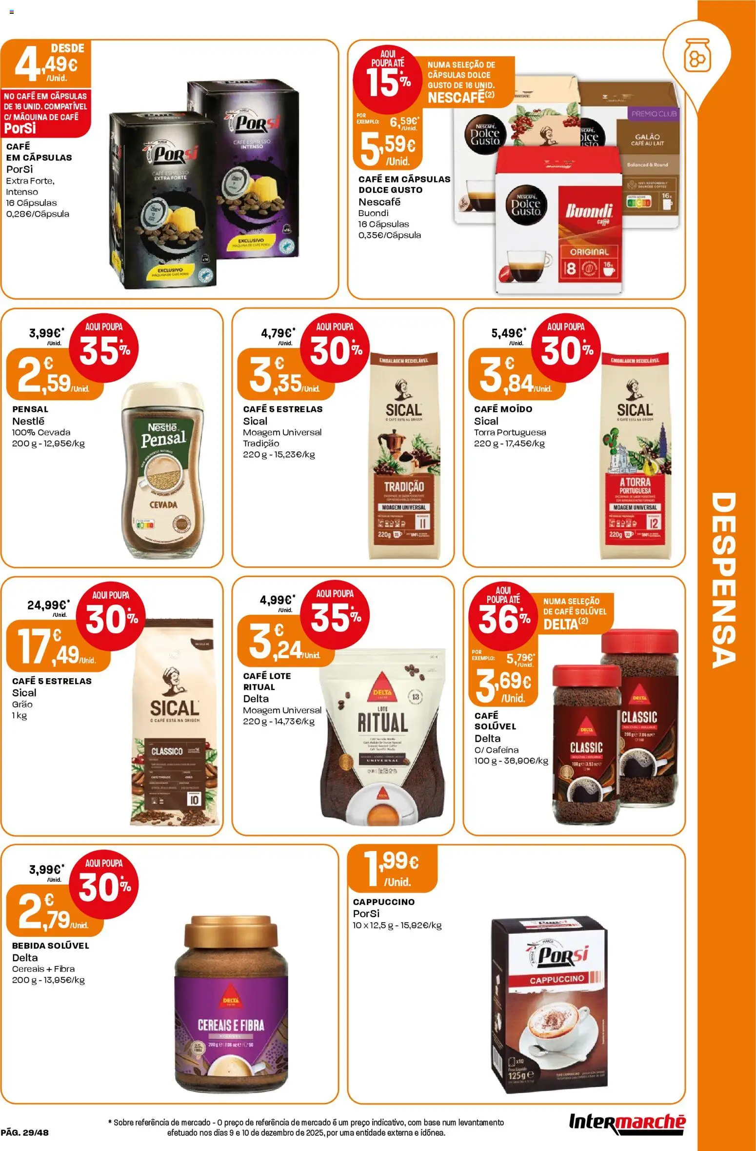 Intermarché folheto │ válido de 15.01.2026 | Página: 29 | Produtos: Máquina de café, Capsulas dolce gusto, Base, Dolce gusto