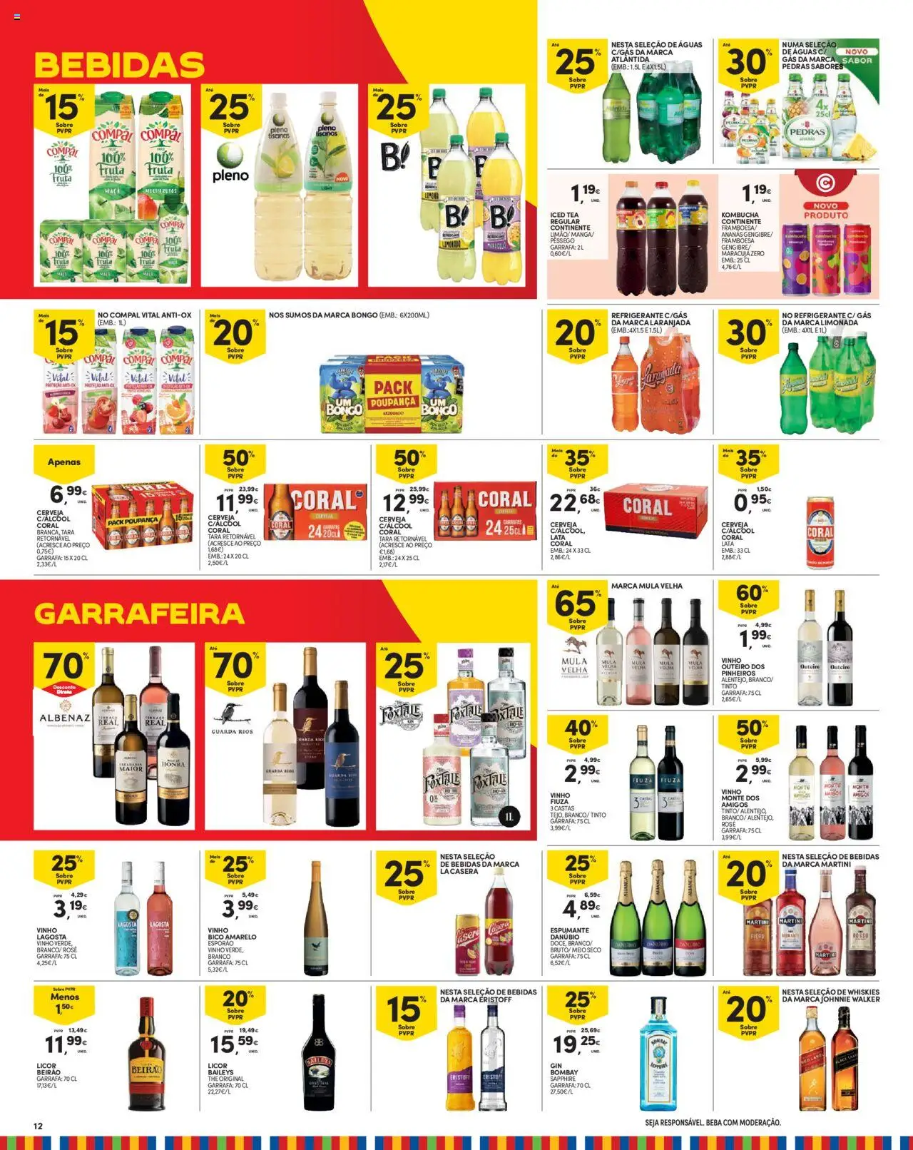 Continente - Madeira │ válido de 05.08.2025 | Página: 12 | Produtos: Whisky, Lagosta, Vinho, Chá