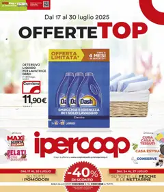 Anteprima del volantino Ipercoop Brescia catalogo valido a partire dal 17.07.2025