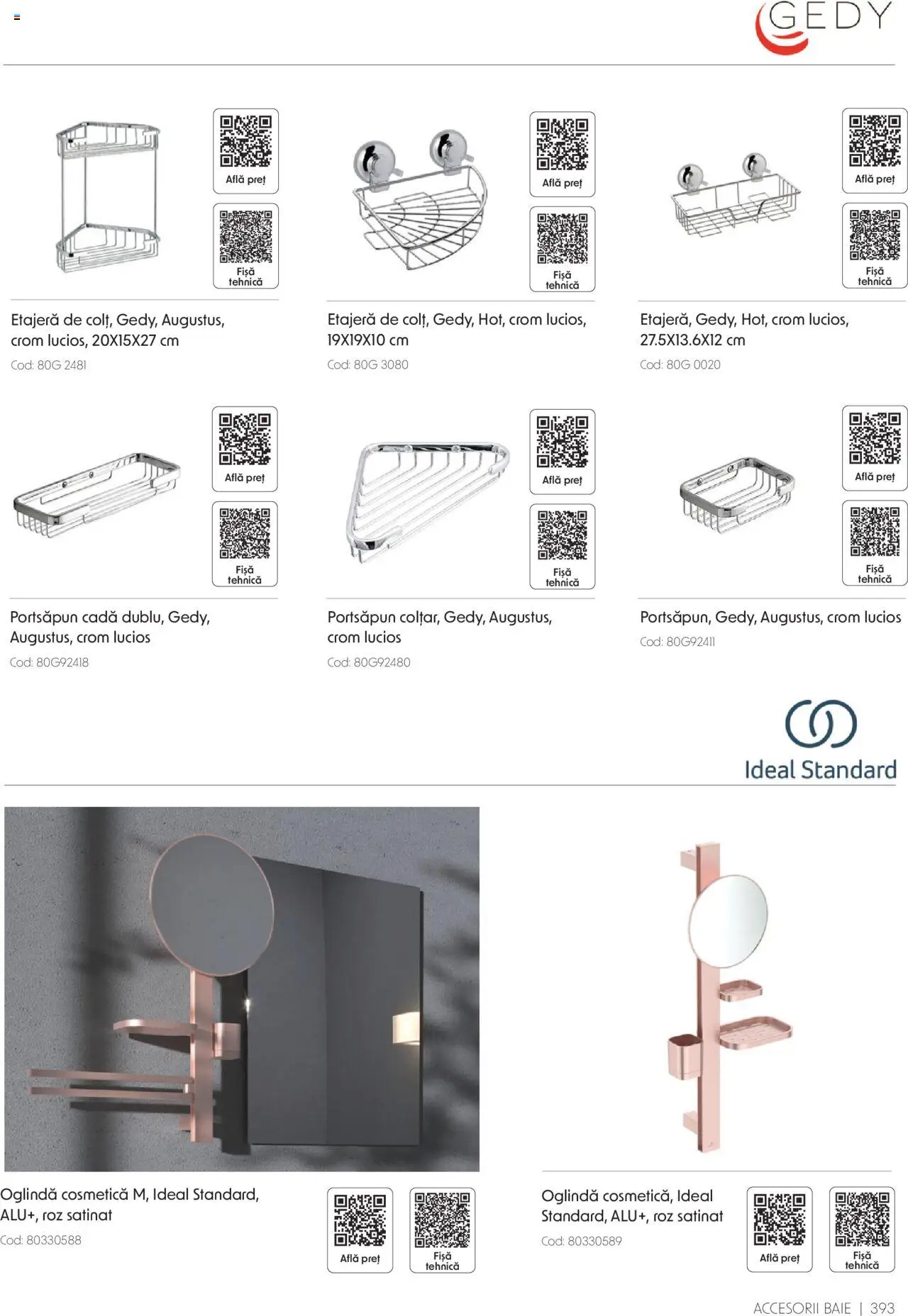 Catalog Romstal – valabil de la 25.11.2024 | Pagină: 393 | Produse: Cadă, Oglindă, Etajeră