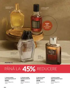 Ofertele Avon valabile de la 01.10.2025 | Pagină: 108 | Produse: Toaletă, Apă de toaletă, Ulei, Apă