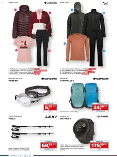 Hervis katalog | vrijedi od 17.09.2025 | Stranica: 4 | Proizvodi: Svjetiljka, Naprtnjača, Sportski sat, Majica