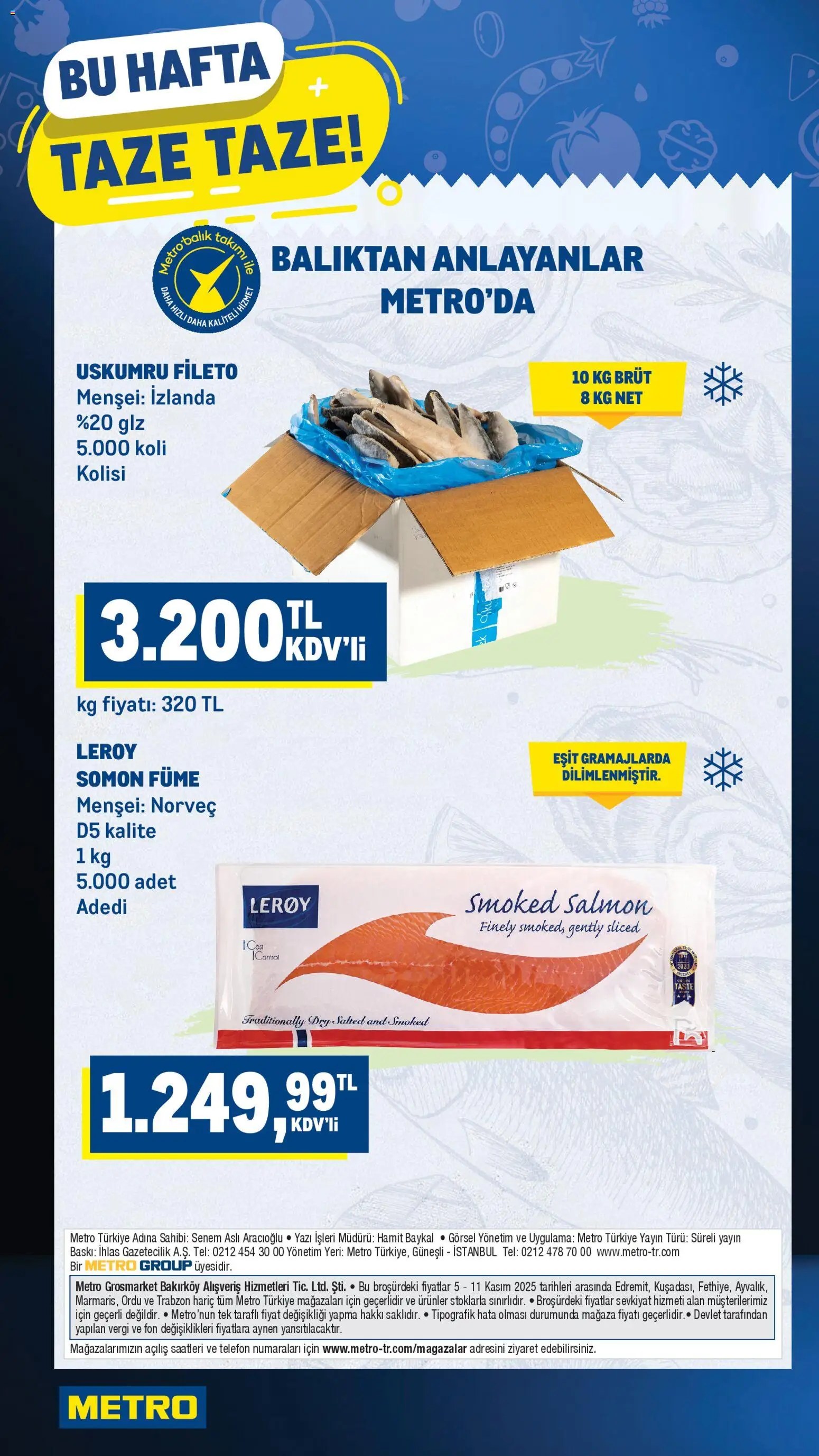 Metro Katalog - 05.10.2025 tarihinden itibaren geçerlidir | Sayfa: 8 | Ürünler: Baskı, Telefon, Somon
