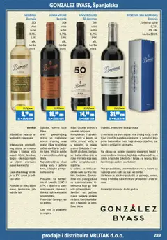 Vrutak - Vinski Katalog - Pregled kataloga iz trgovine Vrutak, vrijedi od 01.11.2024 | Stranica: 289 | Proizvodi: Miris, Sir, Meso, Vino