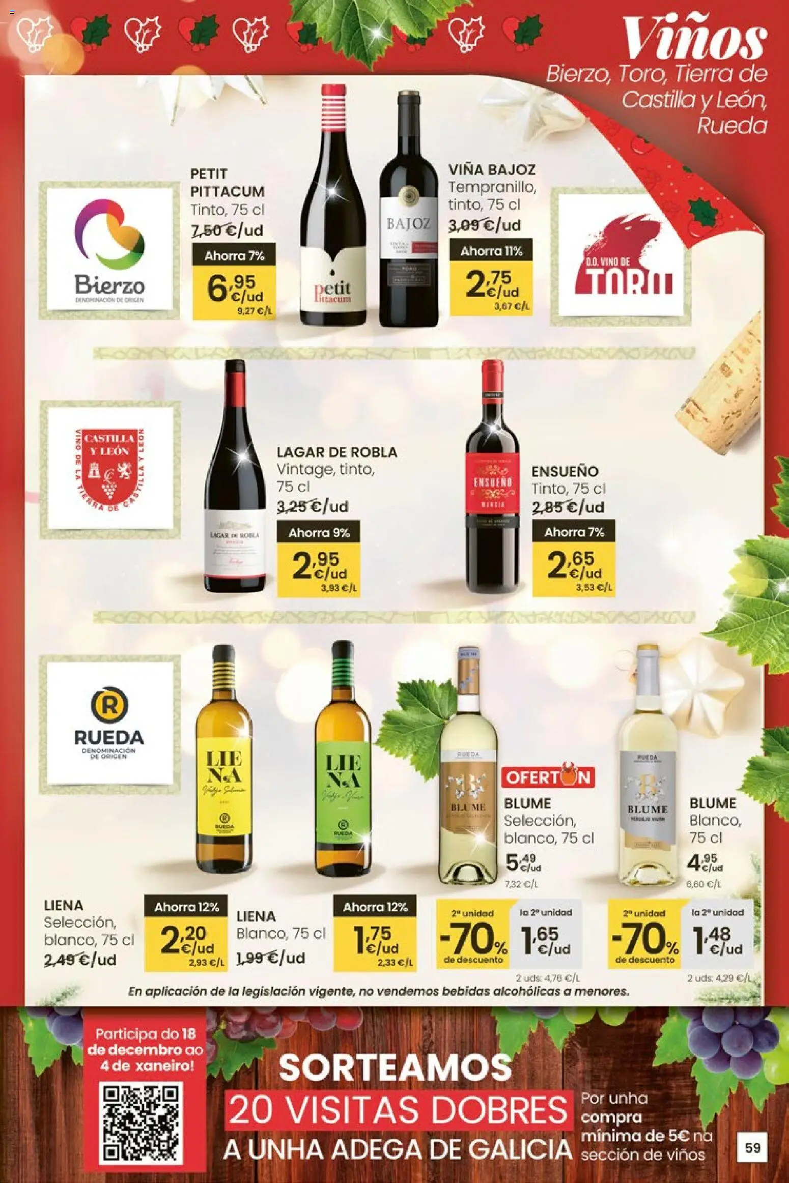 Eroski - Center │ válido desde el 18.12.2025 | Página: 59 | Productos: Vino