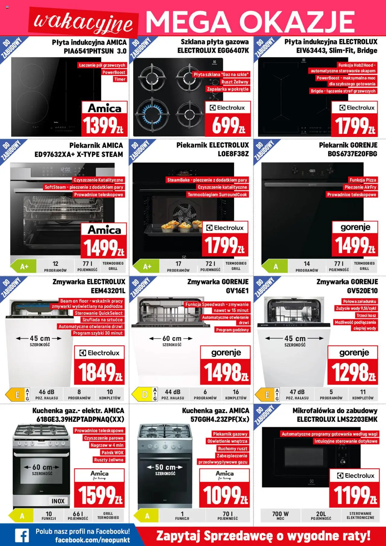 Neopunkt Gazetka od 04.08.2025 | Strona: 6 | Produkty: Płyta indukcyjna, Piekarnik, Kosz, Sztućce