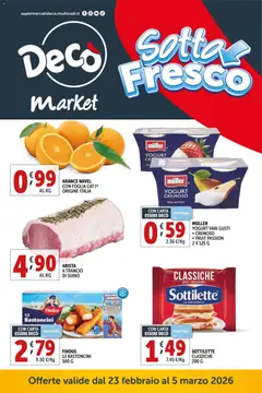 Anteprima del volantino Decò Market - Napoli catalogo valido a partire dal 23.02.2026