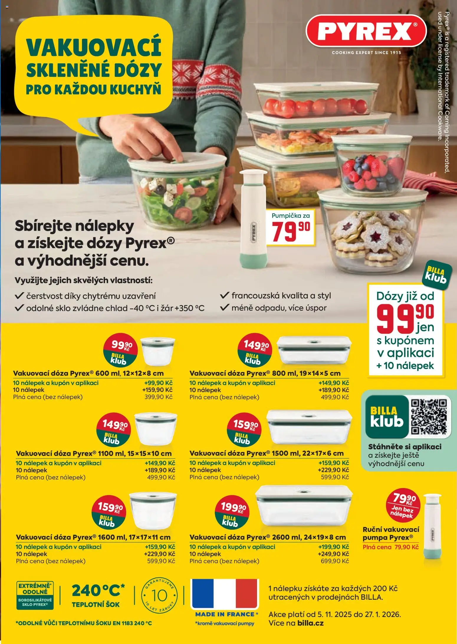 Billa Velký leták od 27.12.2025 | Strana: 29 | Produkty: Skleněné dózy, Dózy, Dóza, Nálepky