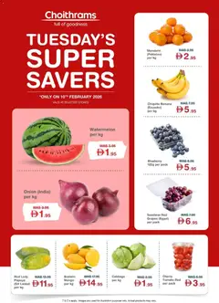 Preview of Choithrams - Offers valid from 10.02.2026