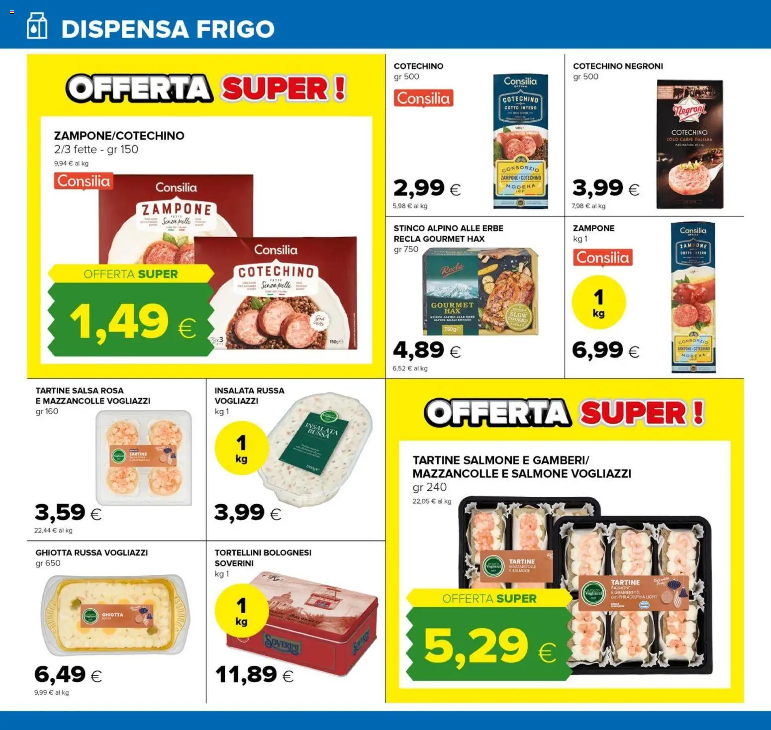 Volantino Oasi del 15.12.2025 | Pagina: 20 | Prodotti: Pollo, Salmone, Mazzancolle, Gamberetti