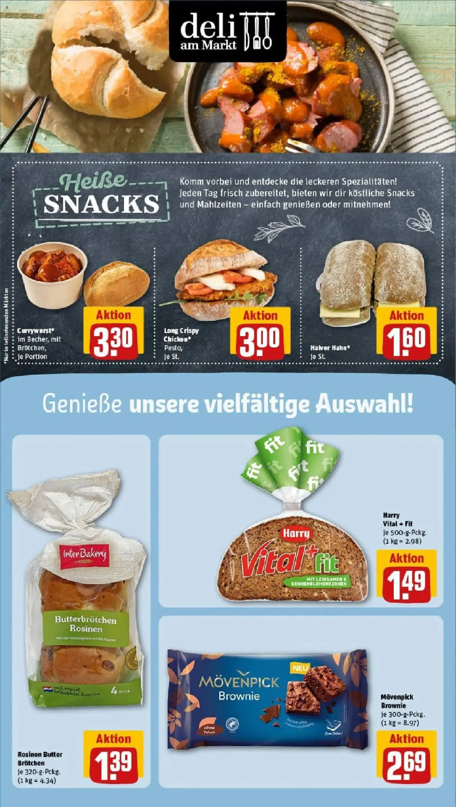 Rewe prospekt Dormagen	 – gültig ab 10.11.2025 | Seite: 11 | Produkte: Butter, Rosinen