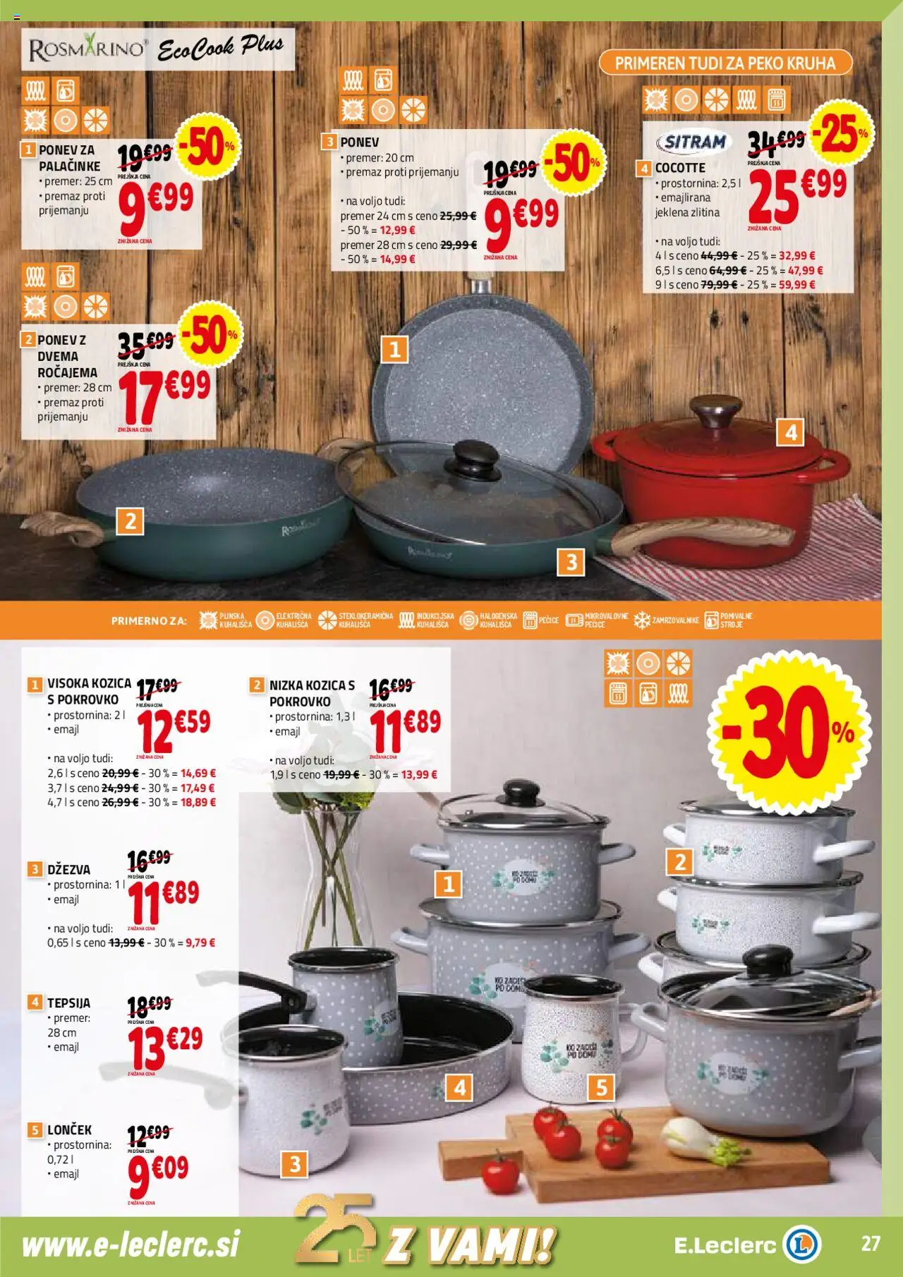 E.leclerc katalog │ velja od 30.07.2025 | Stran: 27 | Izdelki: Palačinke
