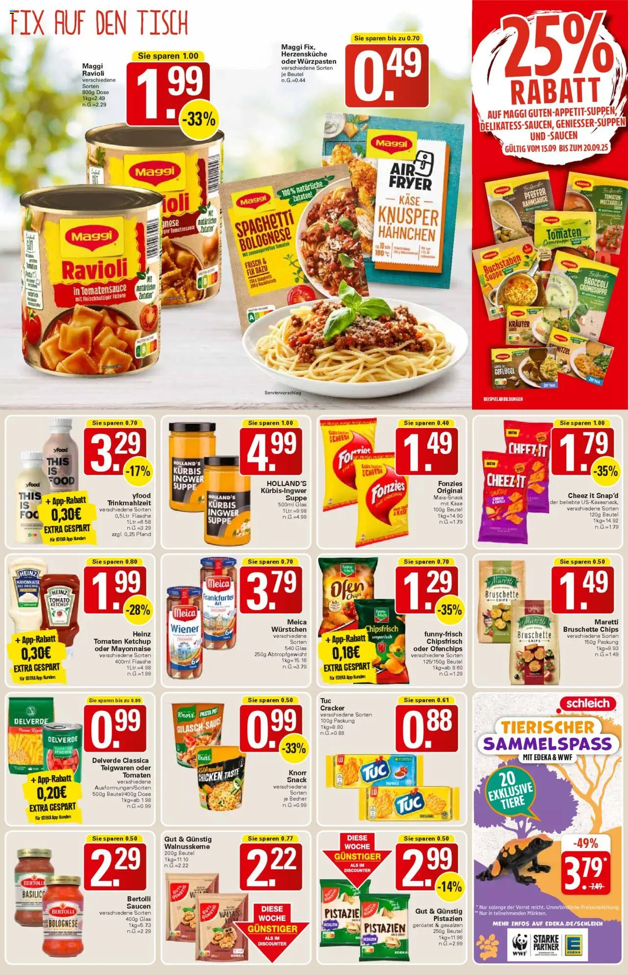 WEZ Prospekt – gültig ab 15.09.2025 | Seite: 11 | Produkte: Hahnchen, Wiener wurstchen, Mayonnaise, Chips