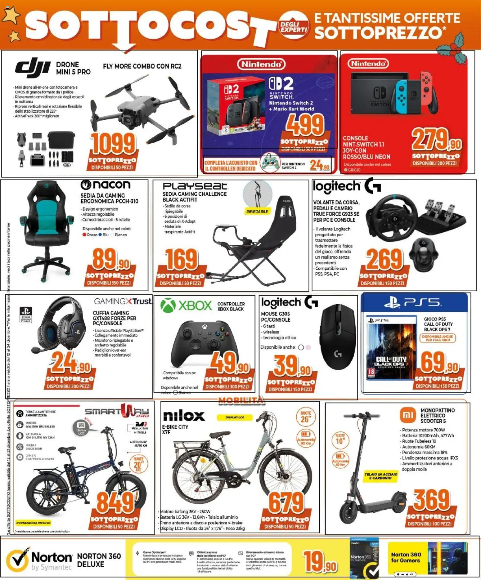 Volantino Expert del 12.12.2025 | Pagina: 19 | Prodotti: Braccioli, Mouse, Fotocamera, Microfono