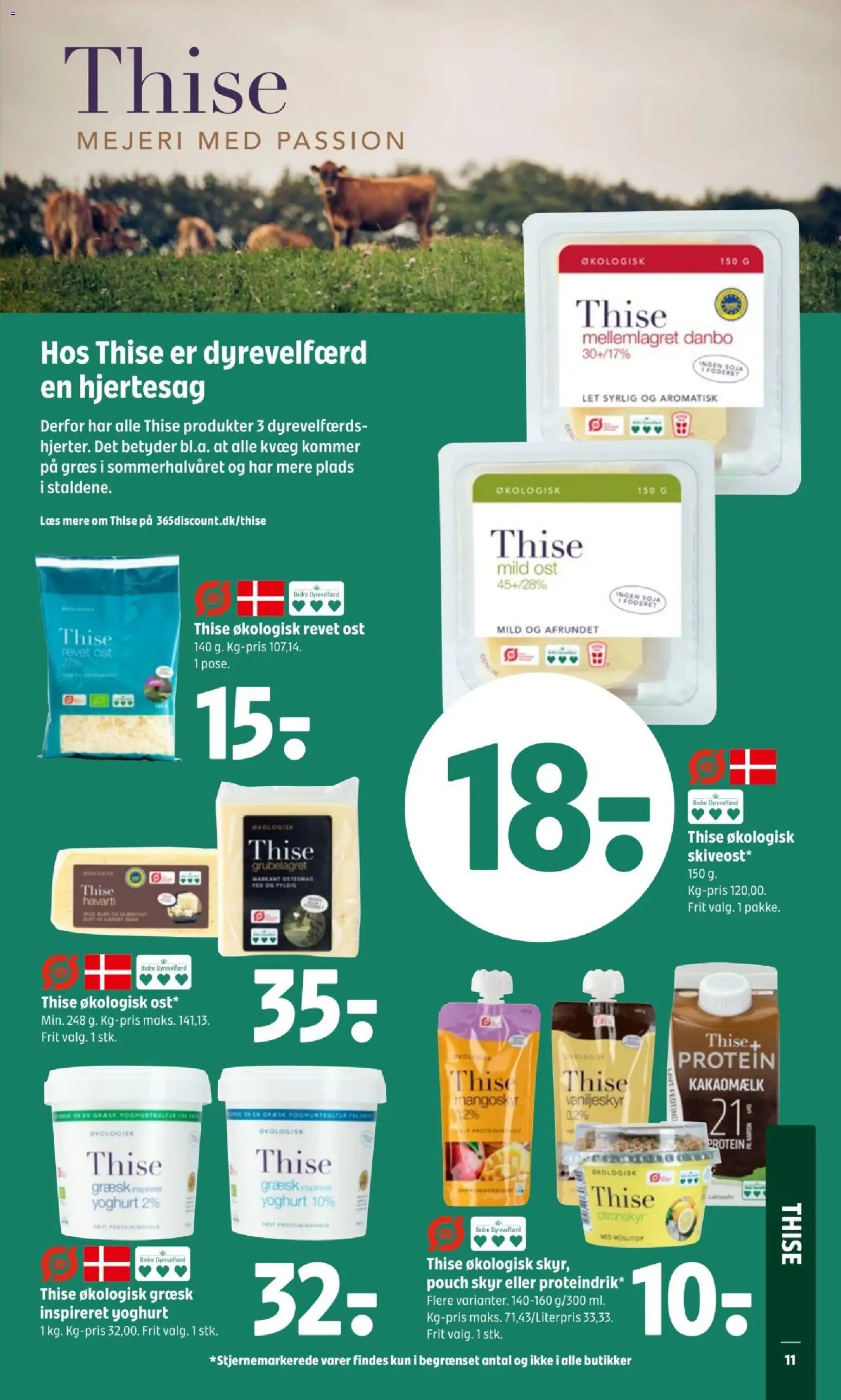 Coop 365 tilbudsavis – gyldig fra 13.11.2025 | Side: 17 | Produkter: Ost, Yoghurt, Skyr, Kakaomælk