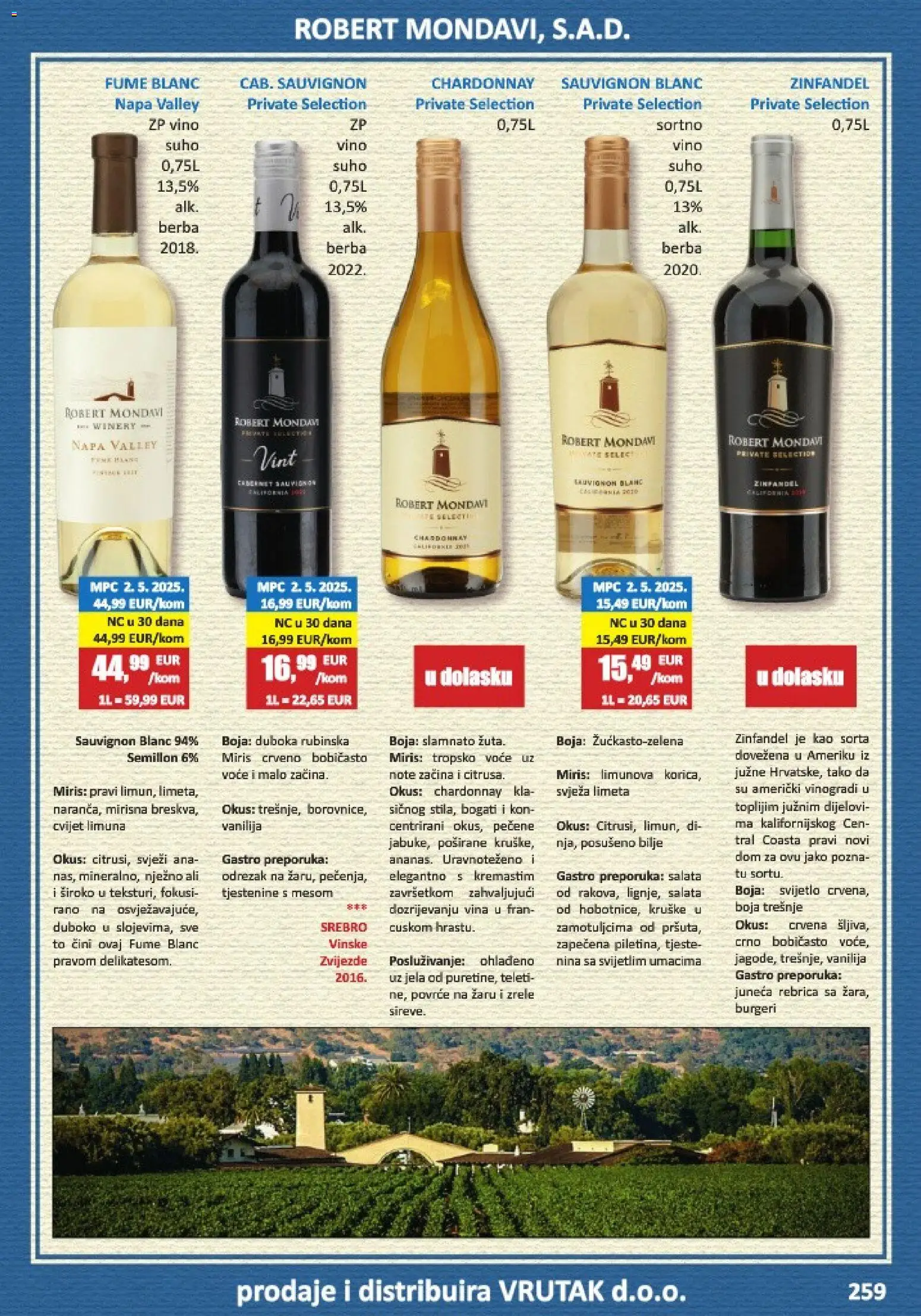 Vrutak katalog | vrijedi od 01.11.2025 | Stranica: 259 | Proizvodi: Vino, Salata, Voće, Limeta