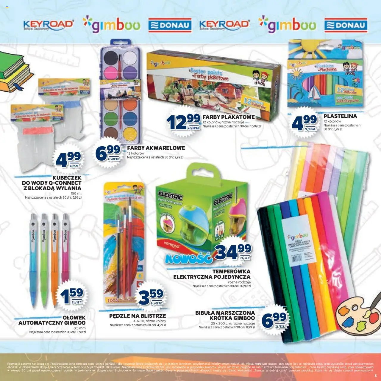 Stokrotka Gazetka - Witaj Szkoło od 13.08.2025 | Strona: 5 | Produkty: Stokrotka, Temperówka