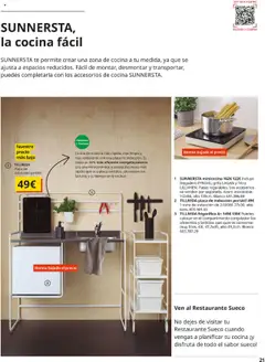 Catálogo IKEA Cocinas │ válido desde el 01.09.2025 | Página: 21 | Productos: Fregadero, Té, Cocina, Κούβα