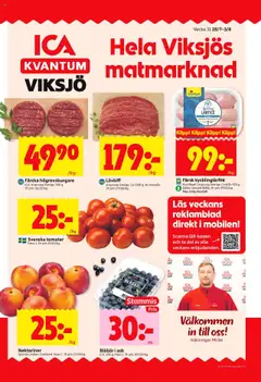 ICA Kvantum - Järfälla - Förhandsvisning av reklamblad från butik ICA Kvantum aktuell från 28.07.2025