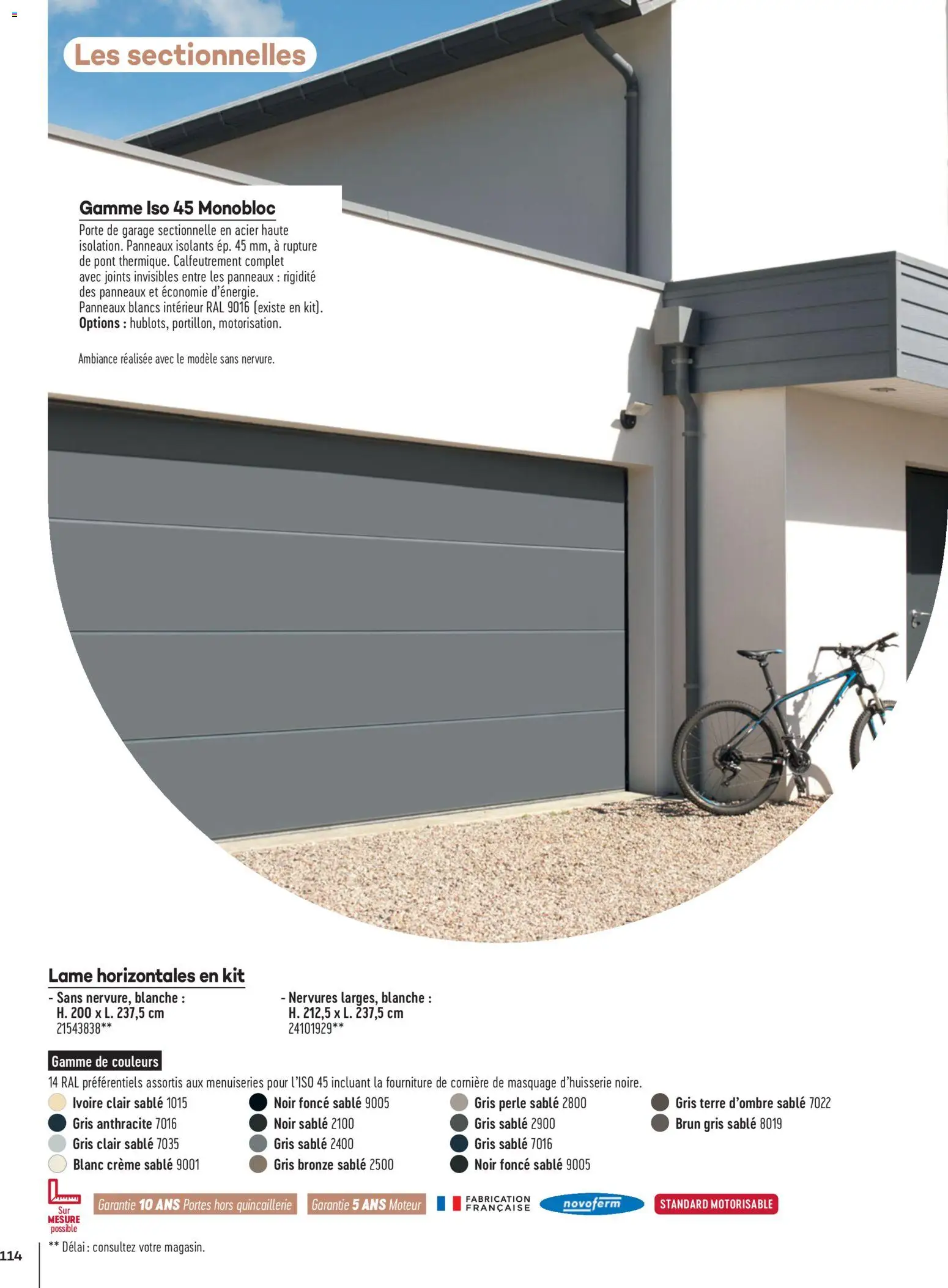 {H1} | Page: 114 | Produits: Porte, Portes, Crème