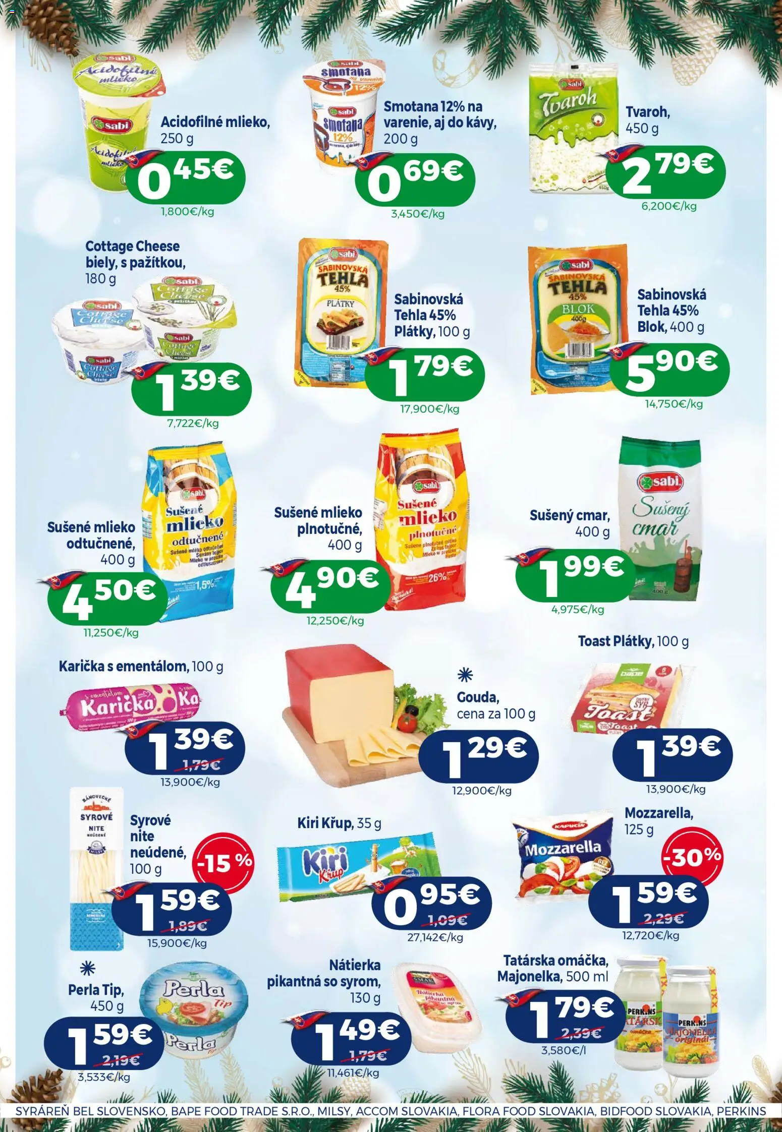 Nové Milk Agro akcie – leták je platný od 26.11.2025 | Strana: 4 | Produkty: Mlieko, Smotana, Sušené mlieko, Flora