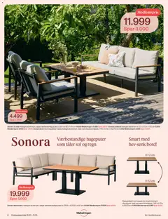Forhåndsvisning av Møbelringen Årets hagemøbler gyldig fra 10.03.2026 | Side: 8 | Produkter: Hageputer, Bord