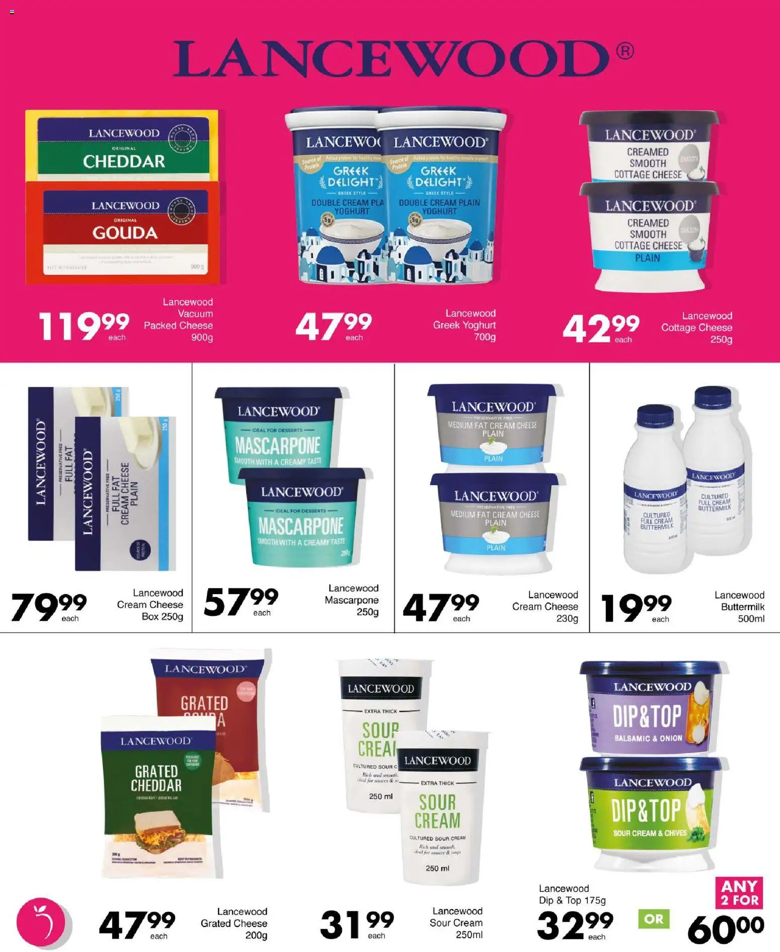 New Save catalogue – valid from 13.11.2025 | Page: 6 | Products: Yoghurt, Box, Cream, Preservative