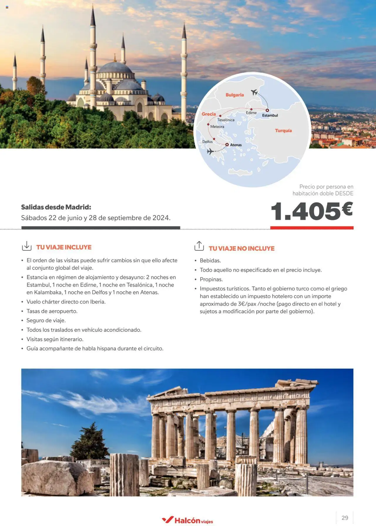 Halcón Viajes Grecia │ válido desde el 17.05.2024 | Página: 29