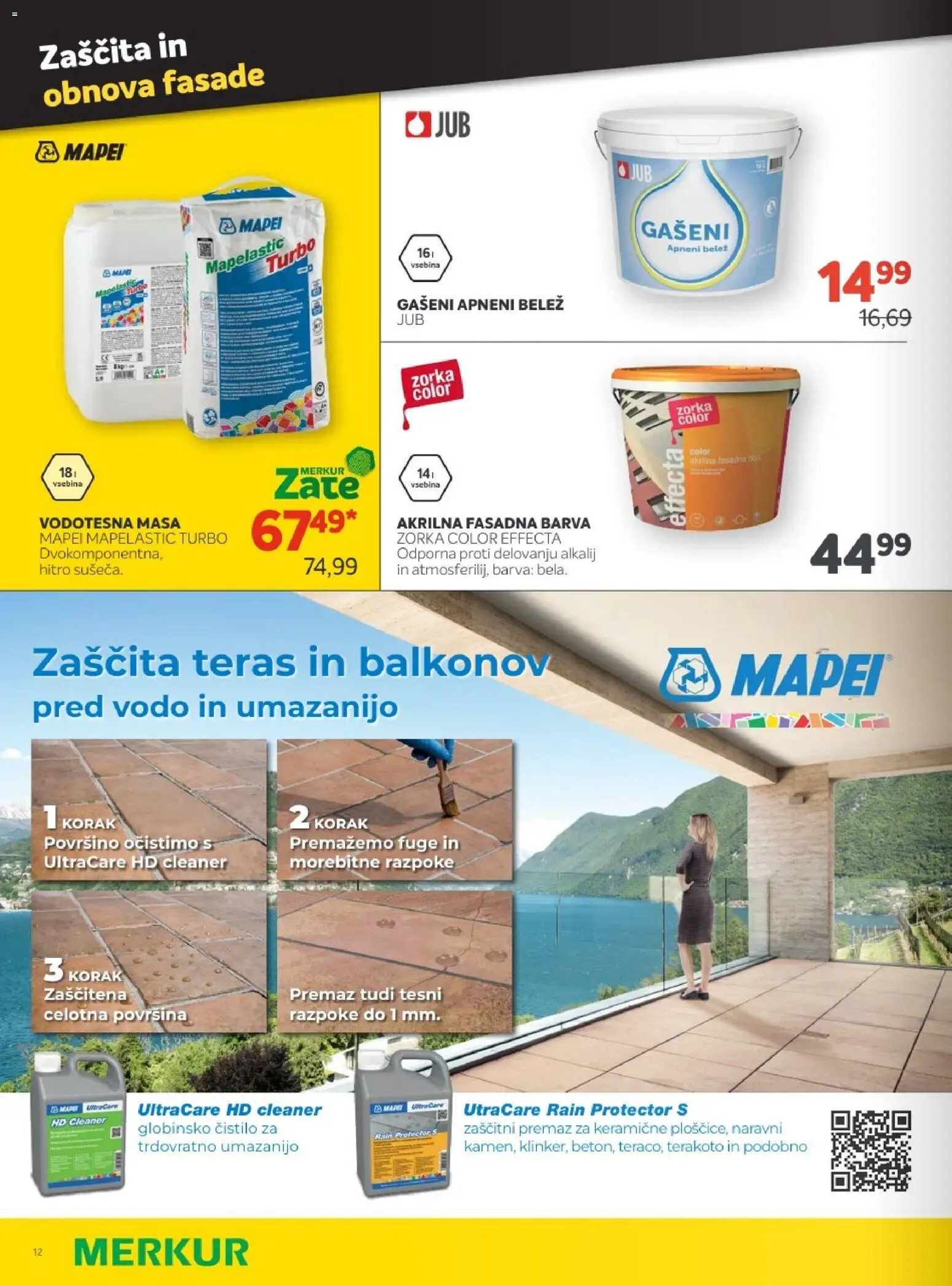 Novi Merkur katalog ponudbe – veljaven od 01.10.2025 | Stran: 12 | Izdelki: Barva