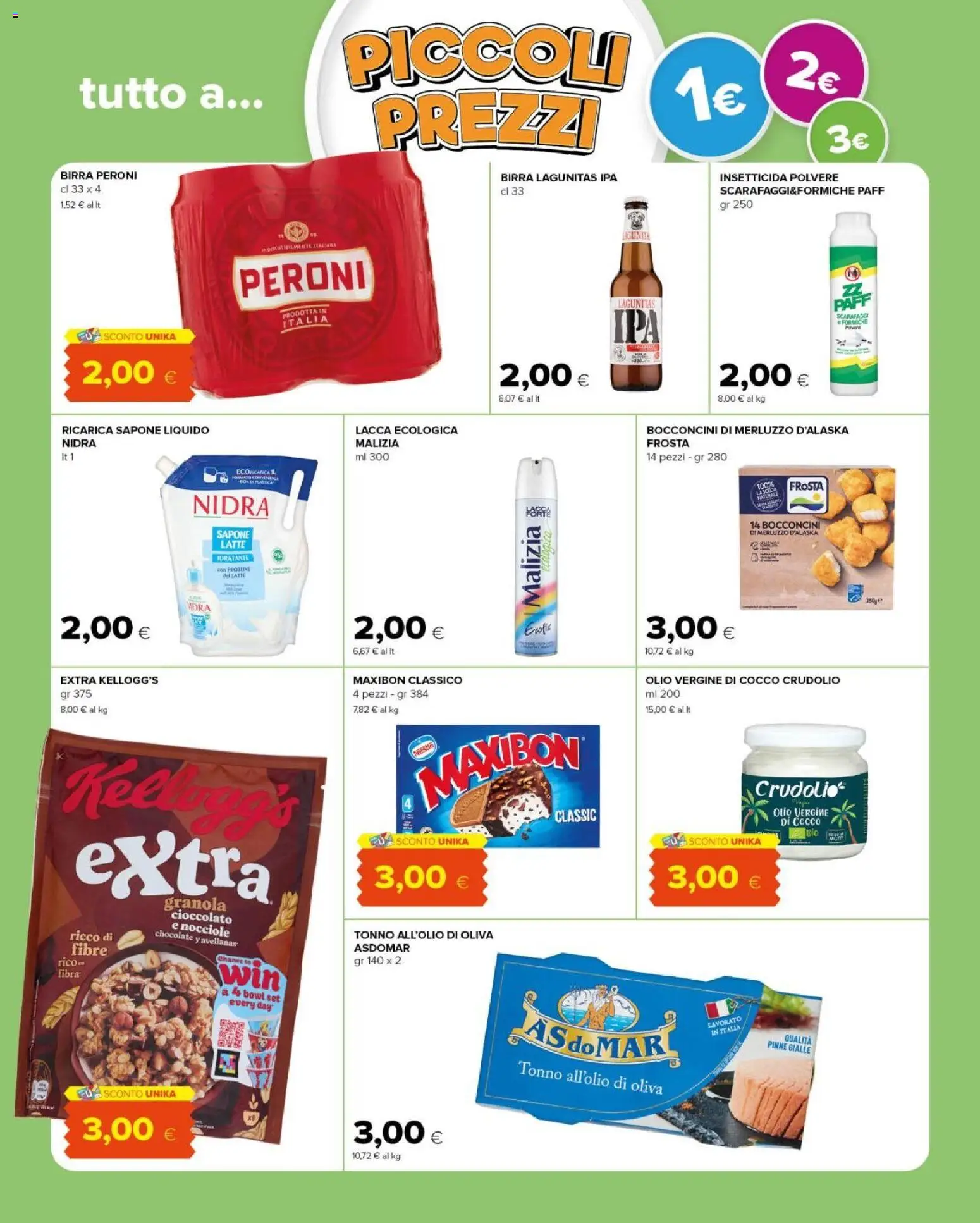 Volantino Tigre del 22.04.2026 | Pagina: 10 | Prodotti: Lacca, Sapone, Birra, Cocco