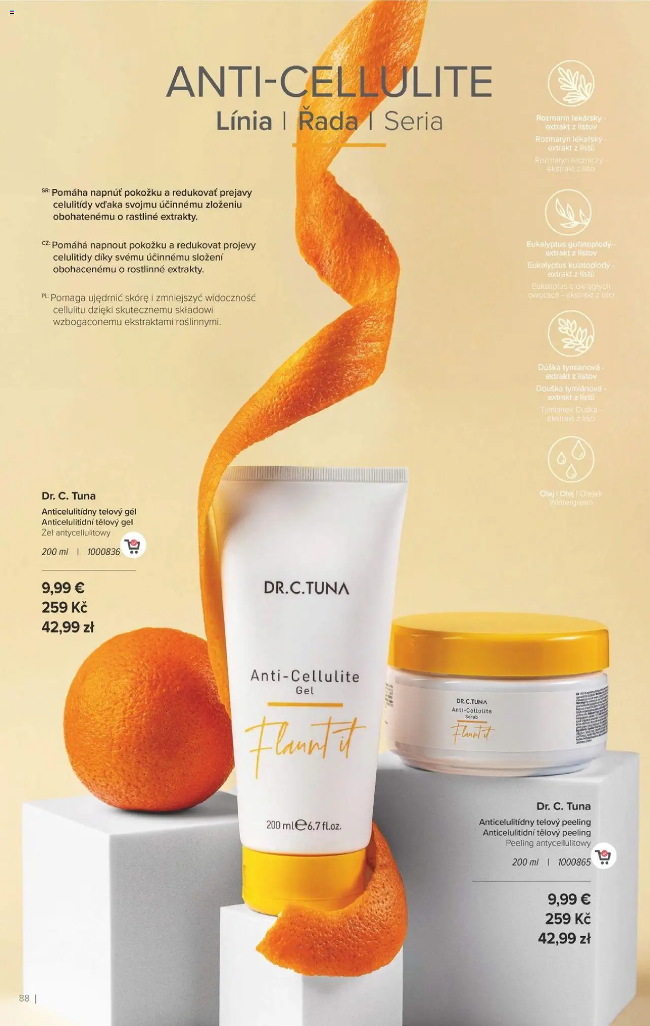 Nové Farmasi akcie – leták je platný od 24.09.2025 | Strana: 88 | Produkty: Olej, Peeling