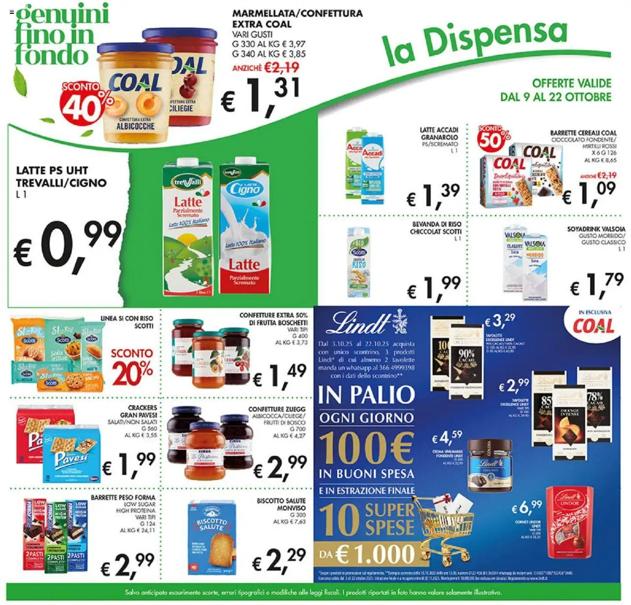 Volantino Coal del 09.10.2025 | Pagina: 17 | Prodotti: Riso, Latte, Cocco, Bevanda di riso